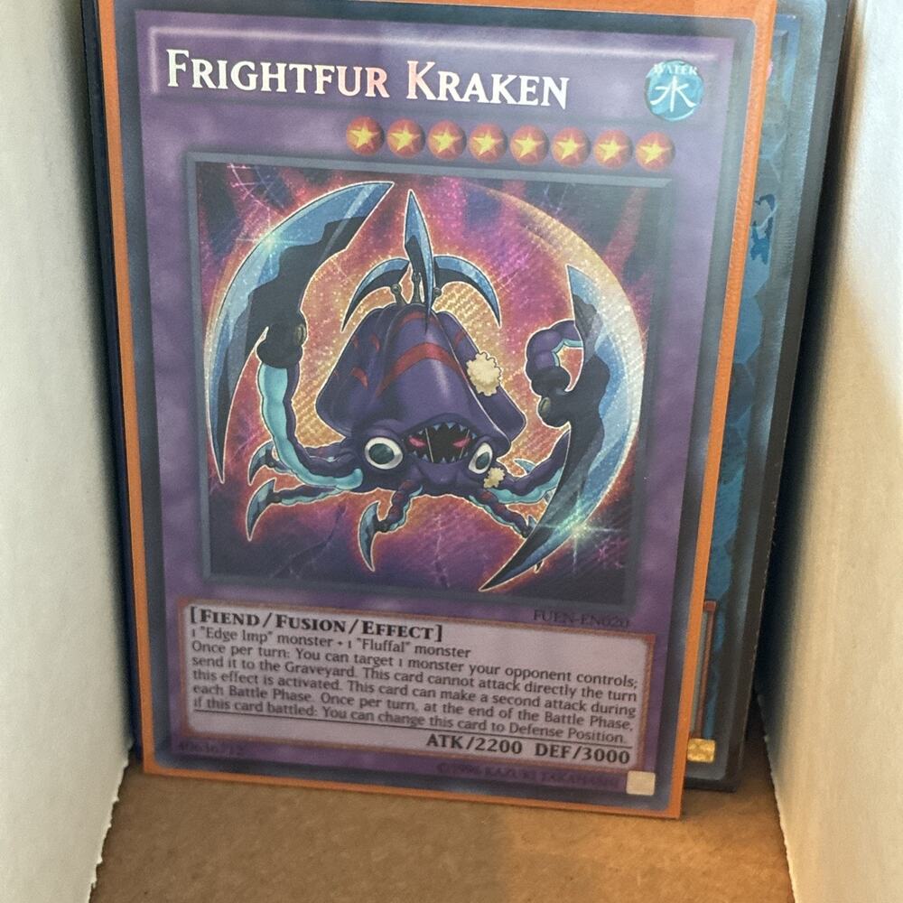 Frightfur Kraken - Secret Rare - FUEN-EN020 - 1st Ed Yu-Gi-Oh! ￼